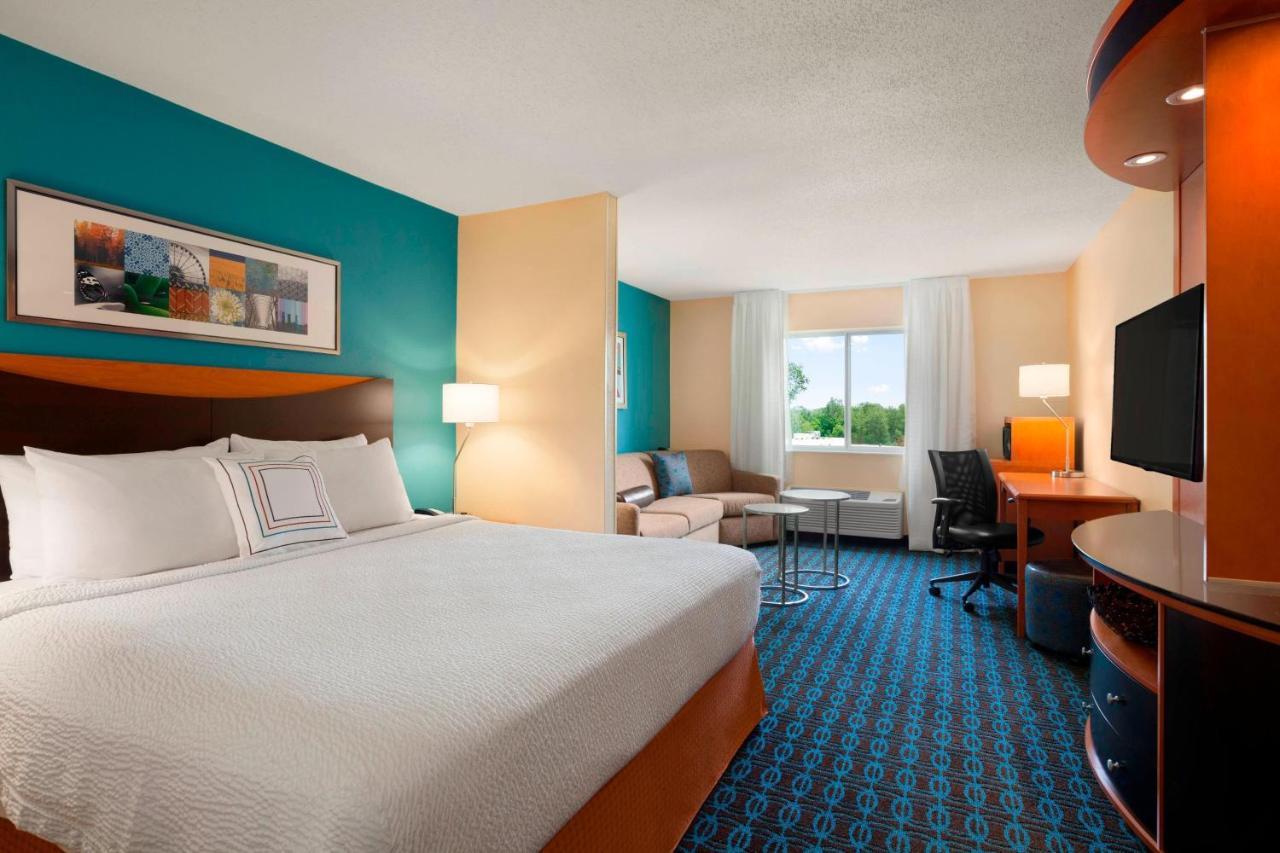 Fairfield Inn&Suites Lansing West Delta Center Township Exterior foto