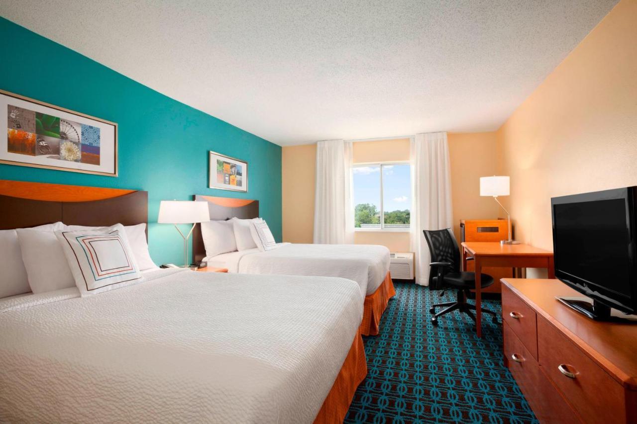 Fairfield Inn&Suites Lansing West Delta Center Township Exterior foto